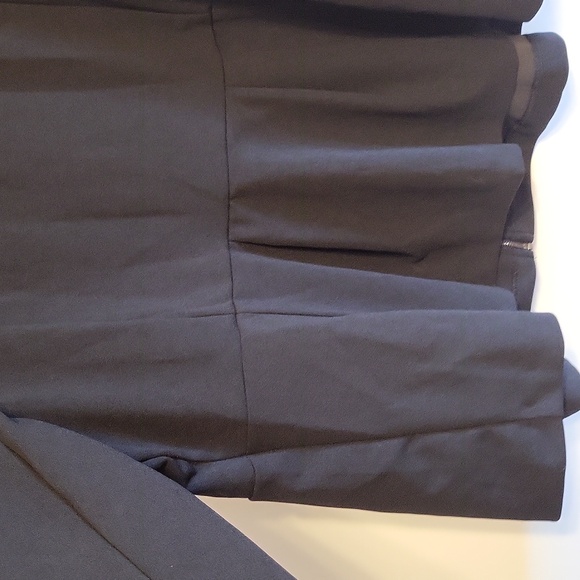 NWT Lane Bryant size 22 black zip up dress jacket - Picture 9 of 15